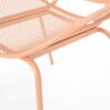 Elba - Modern Chair (Set of 2) With Mesh Seating - Orange - Image 11