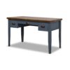 Nantucket - Writing Desk - Blue Denim, Whiskey - Image 3