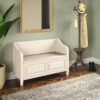 Connaught - Entryway Storage Bench - Antique White - Image 10