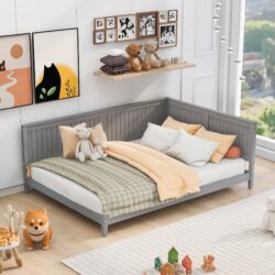 Full Size Daybed / Sofa Bed - Gray