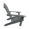 Outdoor Or Indoor Adirondack Chair - Walnut - Image 5