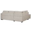Sleeper Sofa Bed, 2 In 1 Pull Out Sofa Bed L Shape Couch With Storage Ottoman For Living Room, Bedroom Couch And Small Apartment - Beige - Image 13