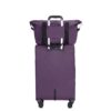 3 Piece Set (18/Travelbag/Toiletry Bag), Softshell Suitcase Spinner Wheels Terylene Polyester Luggage Sets Carry On Suitcase Luggage Lightweight Durable Suitcase - Purple - Image 8