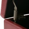 Avalon - Storage Ottoman Bench - Red - Image 4