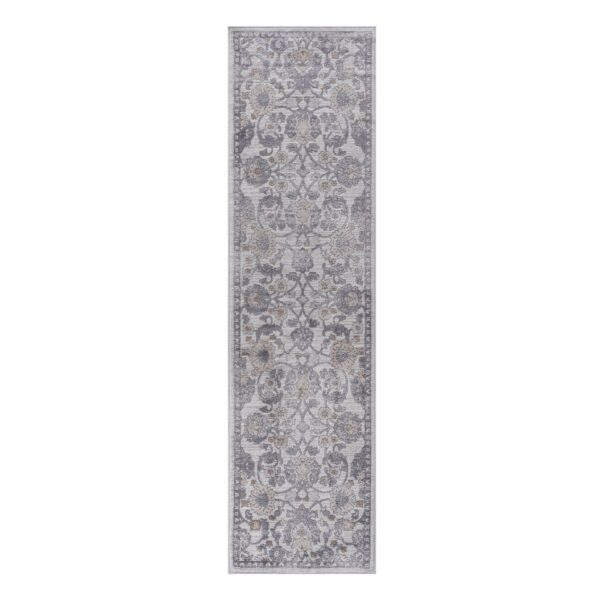 Marfi - 2' X 8' Oriental Runner Rug - Sand / Ivory