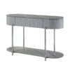 Yukino - High Gloss Sofa Table - Gray - Image 3