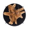 Side Table - Black / Brown - Image 4