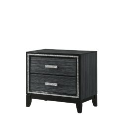 Haiden - Weathered Nightstand - Black