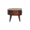 Mini Chesnut Wave Coffee Table - Chestnut - Image 7
