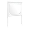 Brenda - 5 Piece Queen Bedroom Set With LED Lighting And Upholstery - Gray - Image 7