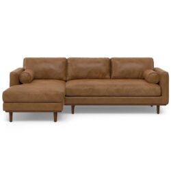Morrison - Left Sectional Sofa - Brown