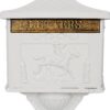 Cast Aluminum Mail Box, Postal Box, Mailbox - White - Image 4