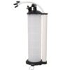 7L Pneumatic/Manual Oil Extractor Pump For Automotive Fluids - White / Black - Image 11