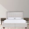 Inlay - Bone Scandi Bedside Table - Oak - Image 11