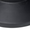 Side Table Modern Concrete Accent Piece - Black - Image 12