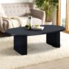 Tapered Tabletop Coffee Table - Antique Black - Image 2