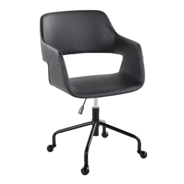 Margarite - Contemporary Adjustable Office Chair - Black