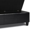 Afton - Storage Ottoman Bench - Tanners Brown - Image 5