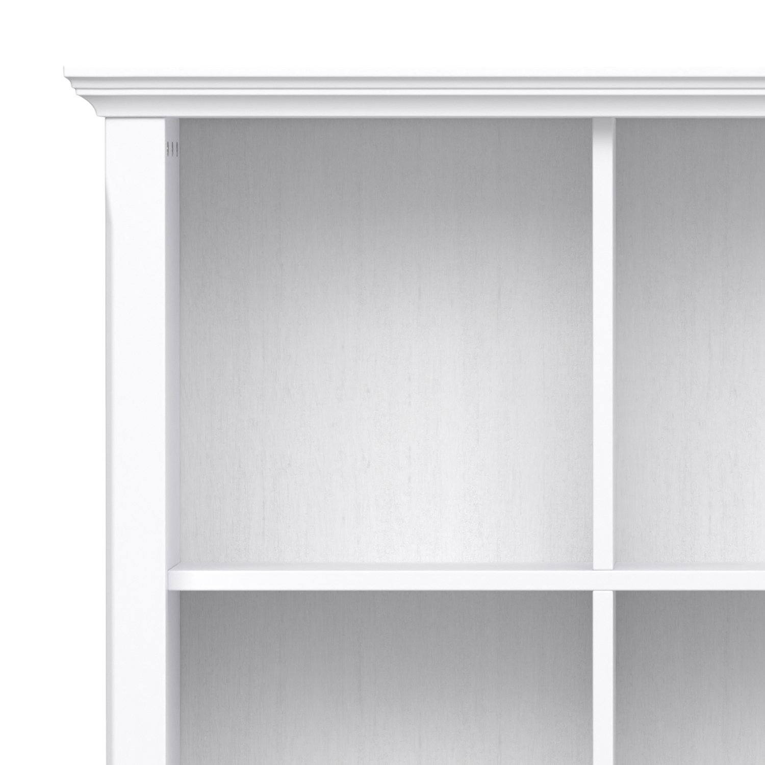 Acadian - 9 Cube Bookcase And Storage Unit - White - Image 7