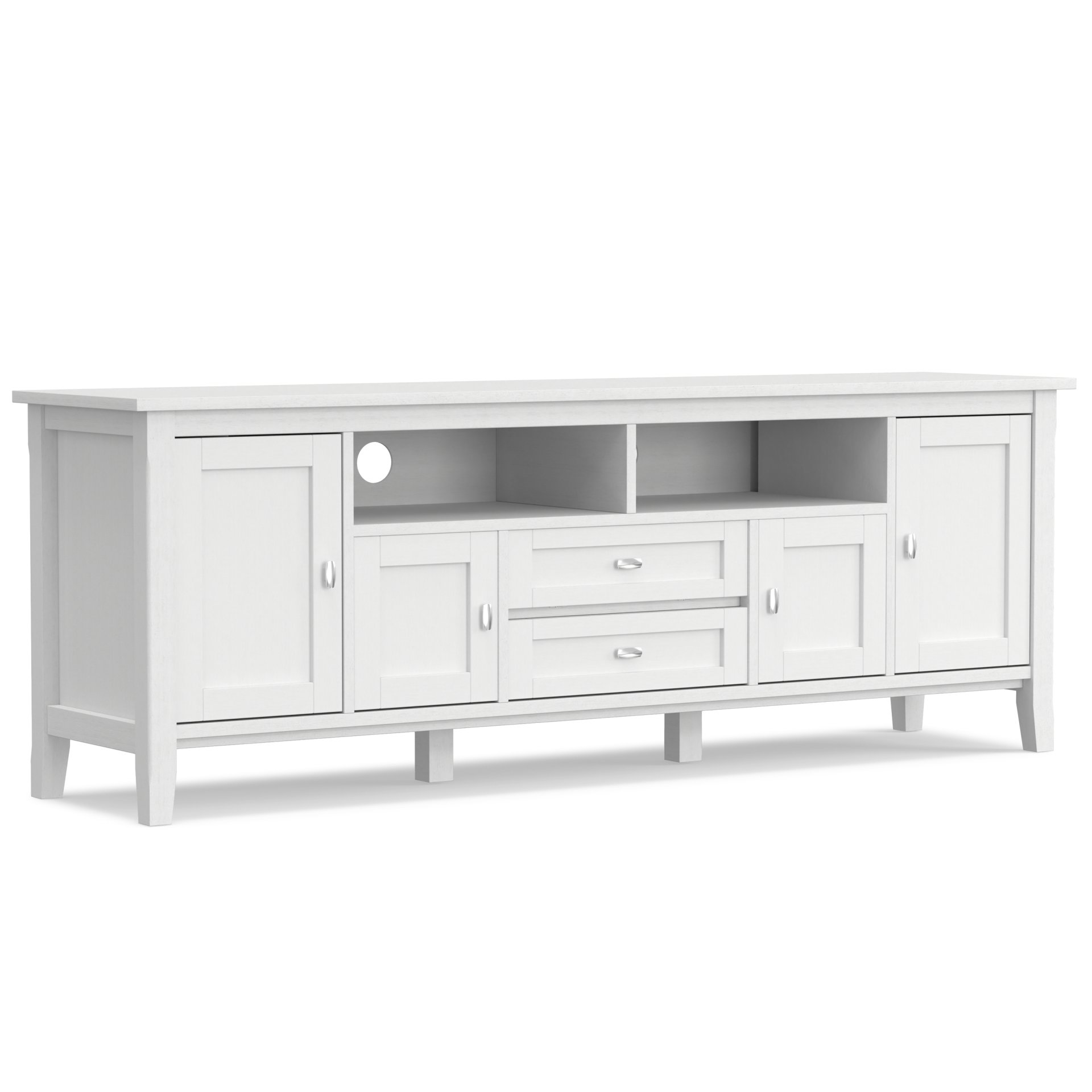 Warm Shaker - TV Media Stand - White - Image 9