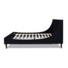 Aspen - Queen Vertical Tufted Headboard Platform Bed Set - Anthracite Black - Image 10
