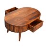 Stripe Coffee Table - Chestnut - Image 8