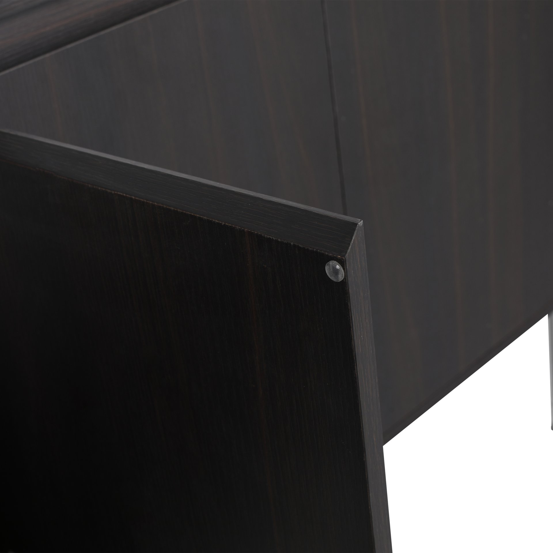 Deluxe 60" Freestanding Bathroom Vanity With Resin Double Sink - Dark Oak - Image 21
