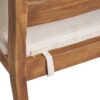 Outdoor Dining Chair (Set of 2) - Sandblast Natural Stained / Beige - Image 12