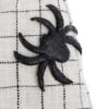 Sitting Gnome With Hat Spider, For Halloween Decor - Black White - Image 5