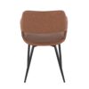 Margarite - Contemporary Dining / Chair (Set of 2) - Black / Brown - Image 5