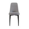 Modern (Set of 2) Dining Chairs With High Quality And Cushions Metal Legs - Gray - Image 10