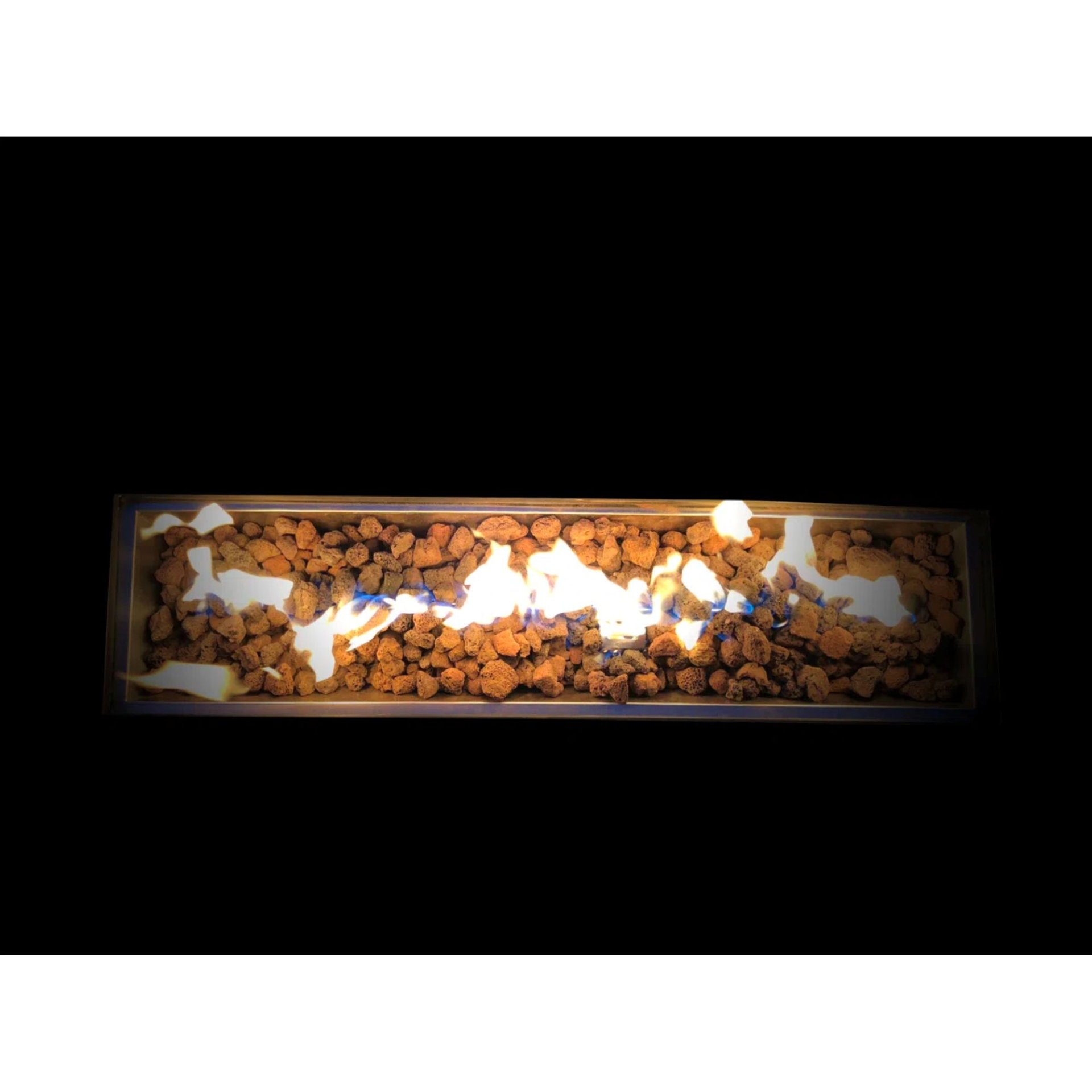 Propane Fire Pit Table With Lid - Gray - Image 4