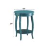 Aberta - Accent Table - Teal - Image 5