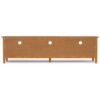 Warm Shaker - Low TV Media Stand - Light Brown - Image 2
