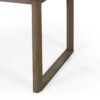 Rustic Nash Dining Table With Slat Design - Gray - Image 12