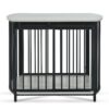 Furniture Style Dog Crate For Small And Medium Dogs, Wooden Cage Indoor Kennel Furniture, Modern Dog Crate End Table With Double Doors - Gray - Image 11