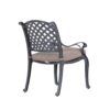 Sparta - Modern Dining Arm Chair - Dupione Brown - Image 7