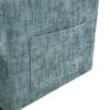 Multifunctional Chenille Recliner With Storage And Phone Bracket For Small Spaces - Lake Blue - Image 16