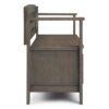 Amherst - Entryway Storage Bench - Farmhouse Gray - Image 4