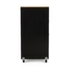 Lanier - Kitchen Cart With Wheels - Black - Image 8