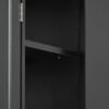 Sleek And Modern Shoe Cabinet With Adjustable Shelves, Space Saving Design Side Board For Various Sizes Of Items - Black - Image 16