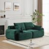 Compressed Sofa, 2 Seater Large Sectional Couches For Living Room - Green - Image 10