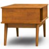 Draper - Lift Top Coffee Table - Teak - Image 4