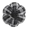 Light Plaid Pumpkin, For Holiday Halloween Decor - Black / White - Image 4