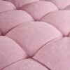 Modern Chaise Lounge Sofa Bed Upholstered Sofa Couch With Tufted Seat And Detachable Pillows For Living Room - Pink - Image 20
