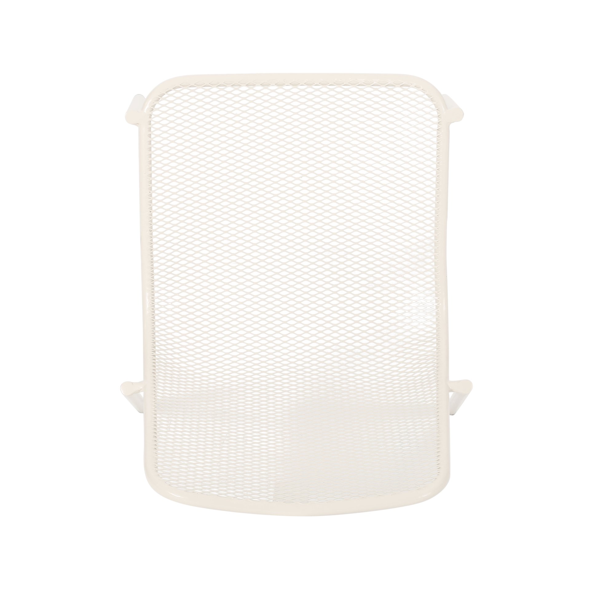 Kincaid - Stackable Iron Chair Outdoor Seating - Matte White - Image 9