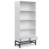 Banting - Mid Century Bookcase - White - Image 3