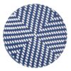 French Bistro Table Outdoor Elegance - White / Blue - Image 10