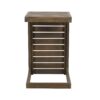 Outdoor C Shape End Table, Patio Table - Gray - Image 7
