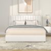 Anda - Queen Patented 2 Drawers Upholstered Storage Bed - Ivory Boucle - Image 2